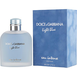 Dolce & Gabbana 296470 6.7 oz Eau De Parfum Spray Light Blue Eau Inten